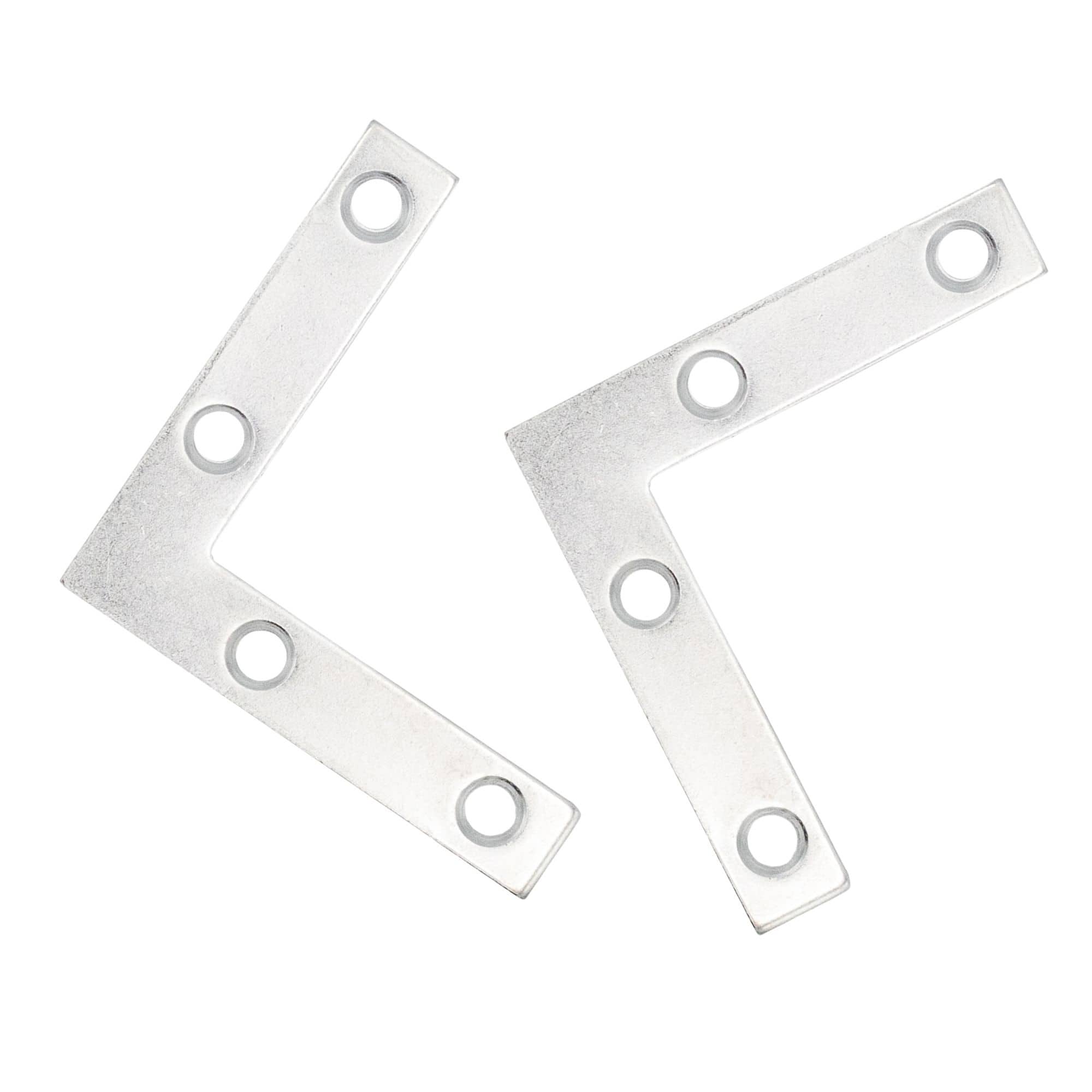2" ZincPlated Corner Braces for Reinforcing Corner Joints Pack of 100
